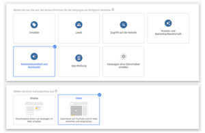 Google Ads Outstream Videokampagnen