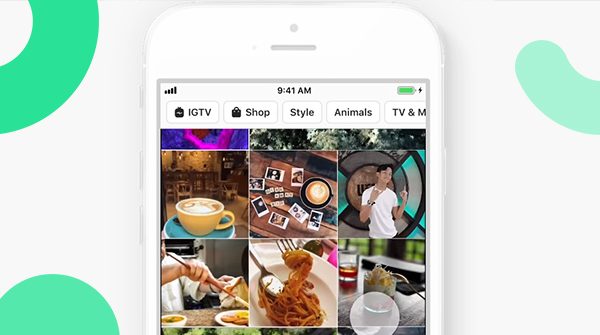 Instagram Explore Feed