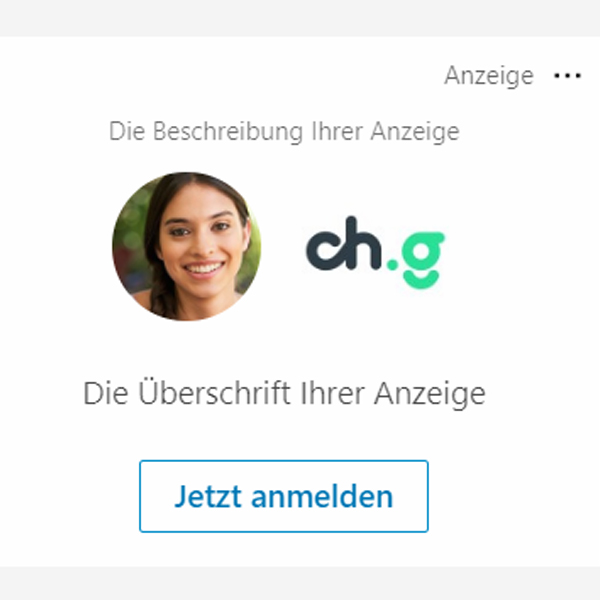LinkedIn Ads Spotlight Anzeige